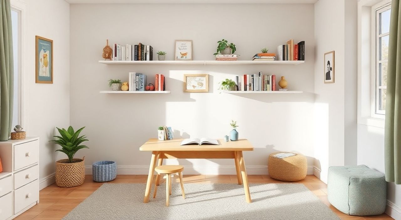 15 Шагов к установке стола‑книжки в детской 9 м²