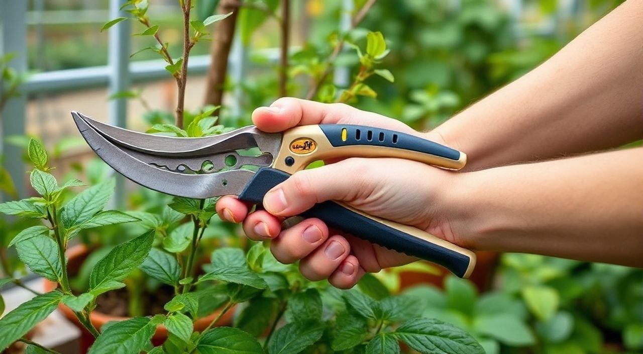 15 Шагов настройки секатора аккумуляторного для теплицы