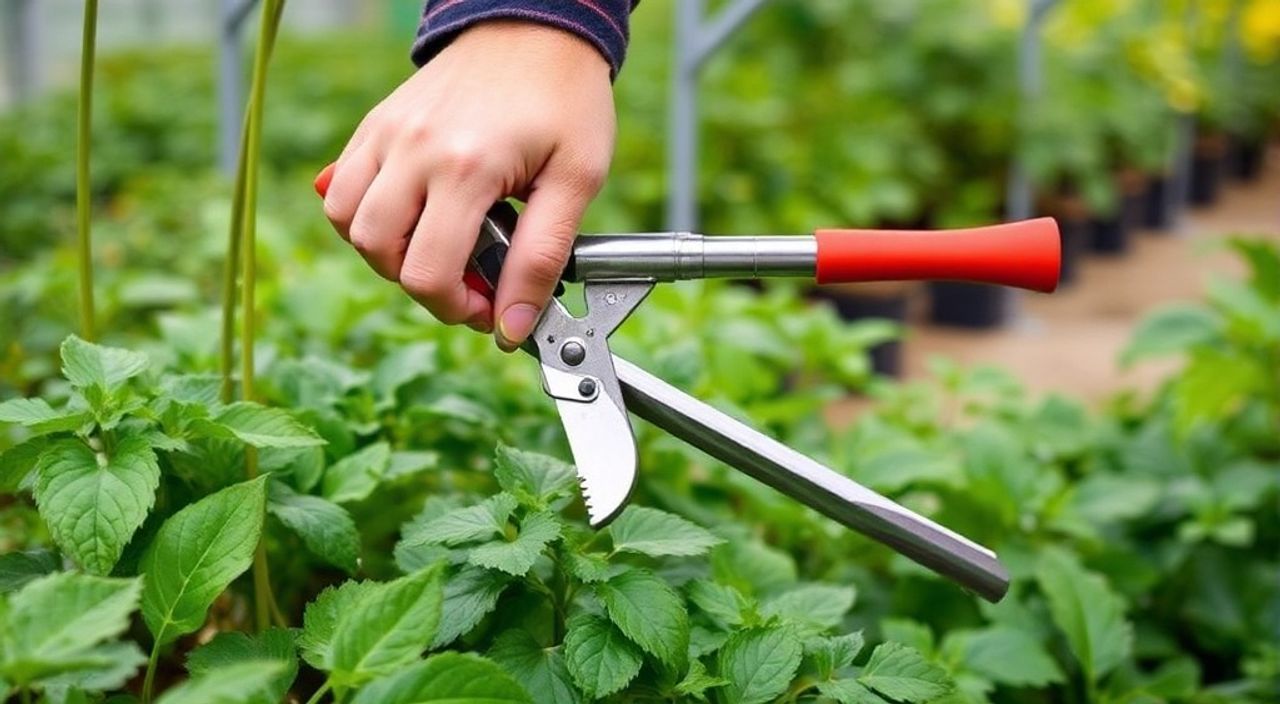 15 Шагов обслуживания сучкореза механического для теплицы
