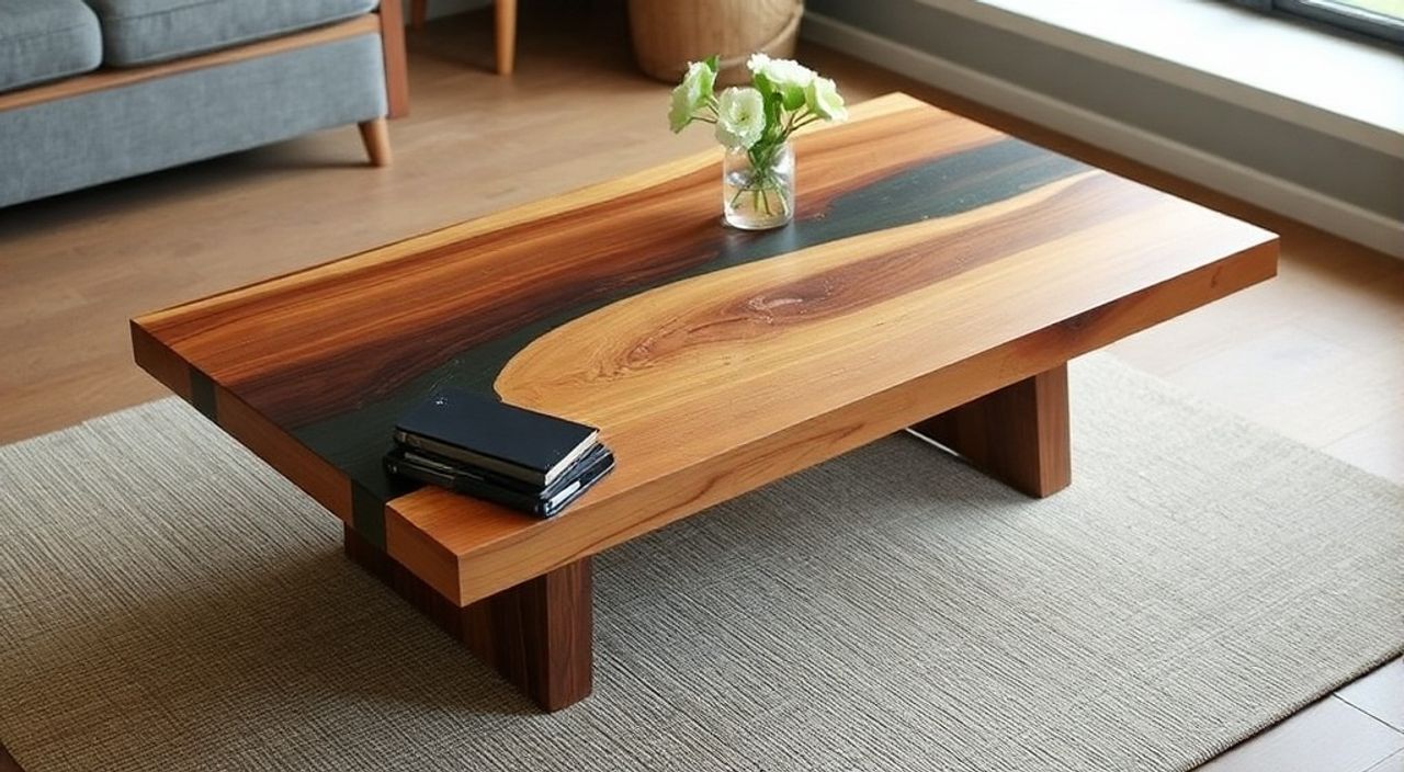 15 Шагов обжига shou sugi ban журнального столика своими руками