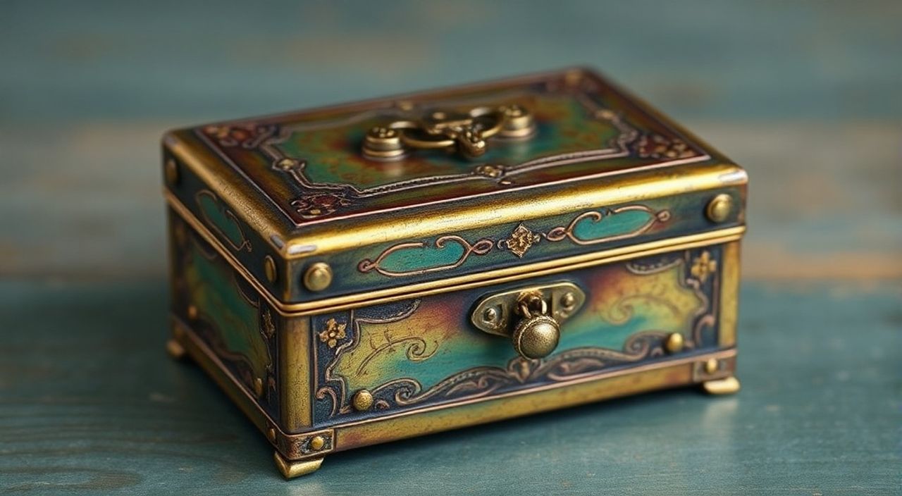 15 Шагов патинирования шкатулки своими руками