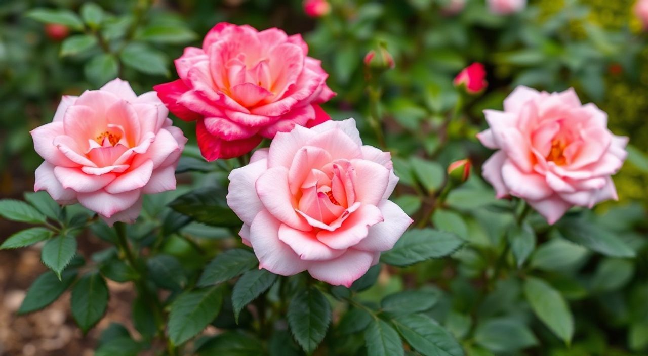 15 Шагов подкормки роз флорибунда