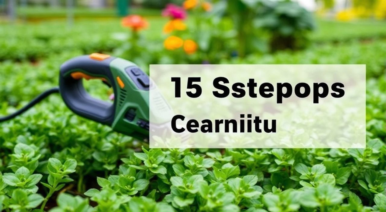 15 Шагов сравнения триммера 18 В для теплицы