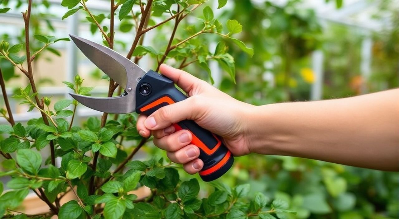 15 Шагов выбора секатора аккумуляторного для теплицы