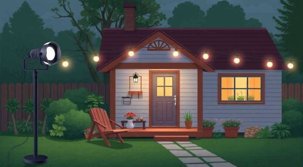 15 Способов использовать LED-лампы на даче
