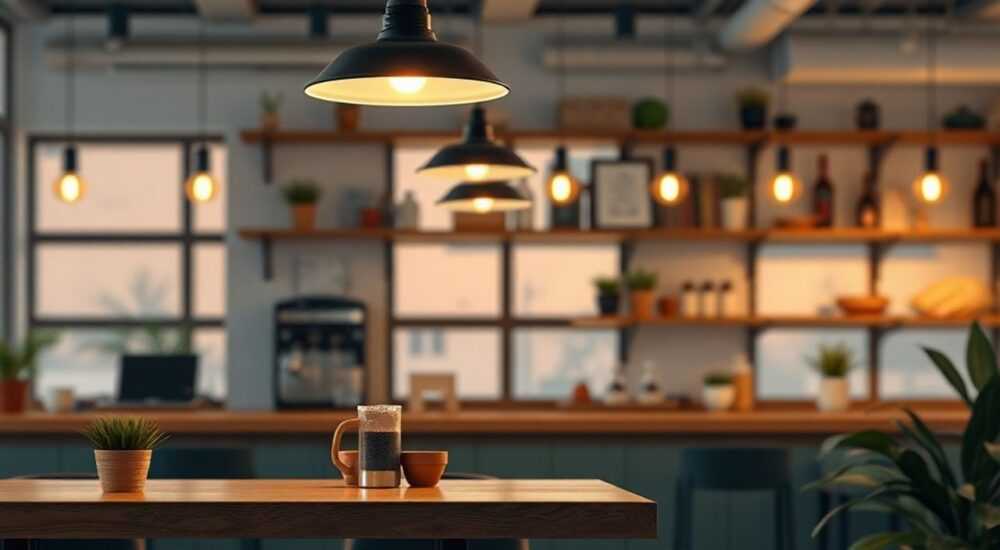 15 Способов использовать LED-лампы в кафе