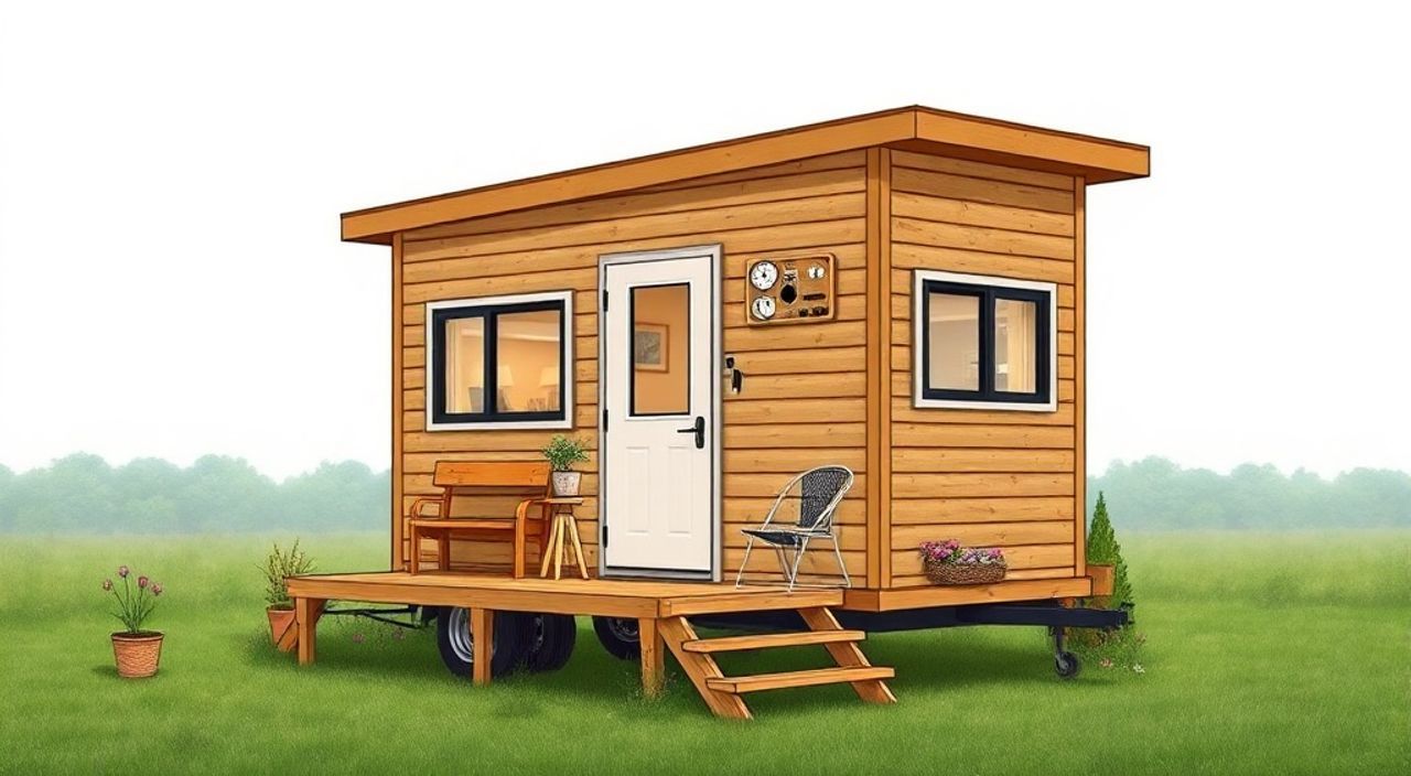 5 Бюджетных материалов для складной tiny‑house