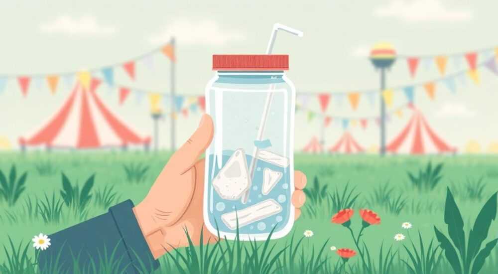 5 Идей, как сократить пластик на фестивале