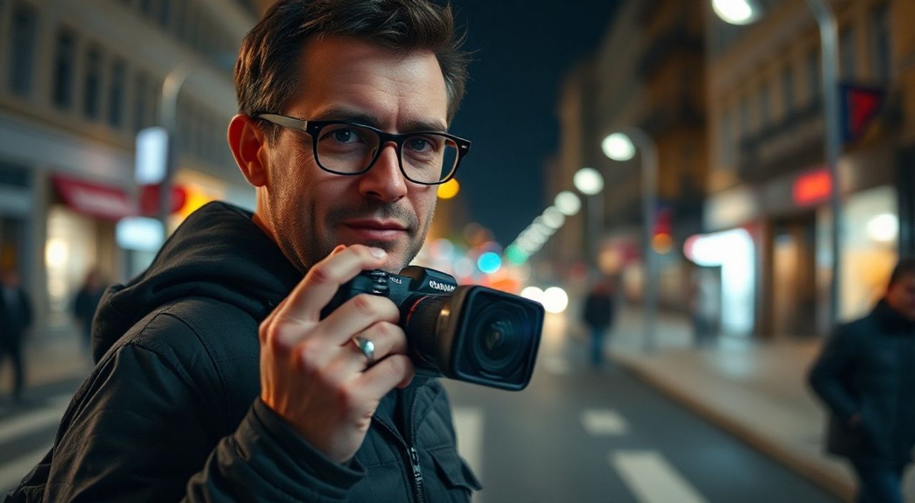5 Идей резкости в ночная съёмка на улице