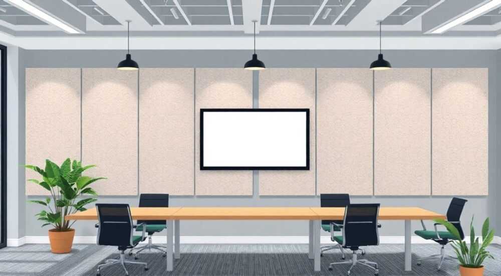 5 Лайфхаков для звукопоглощающие панели в open space