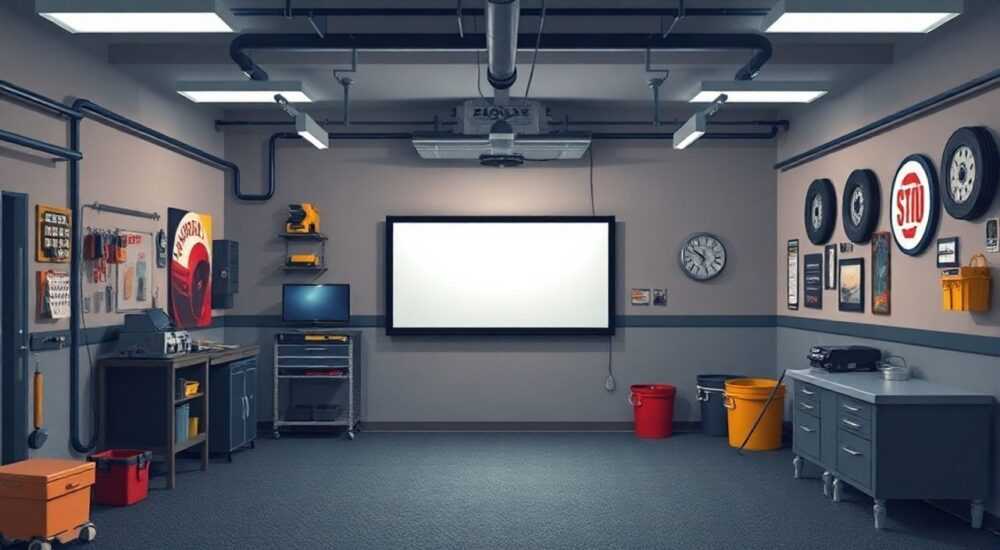 5 Лайфхаков с панели Cinemaroom для гаража