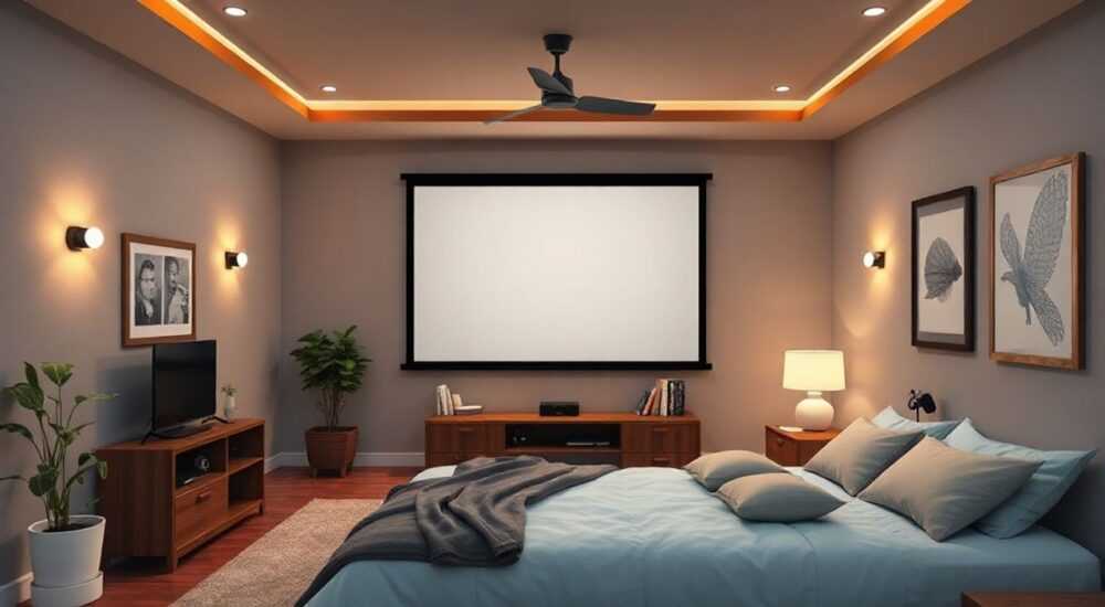 5 Лайфхаков с панели Cinemaroom для спальни