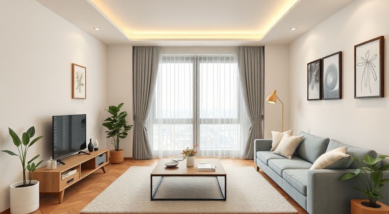 5 Лайфхаков стилизации гостиной 11 м² под корейский neomodern