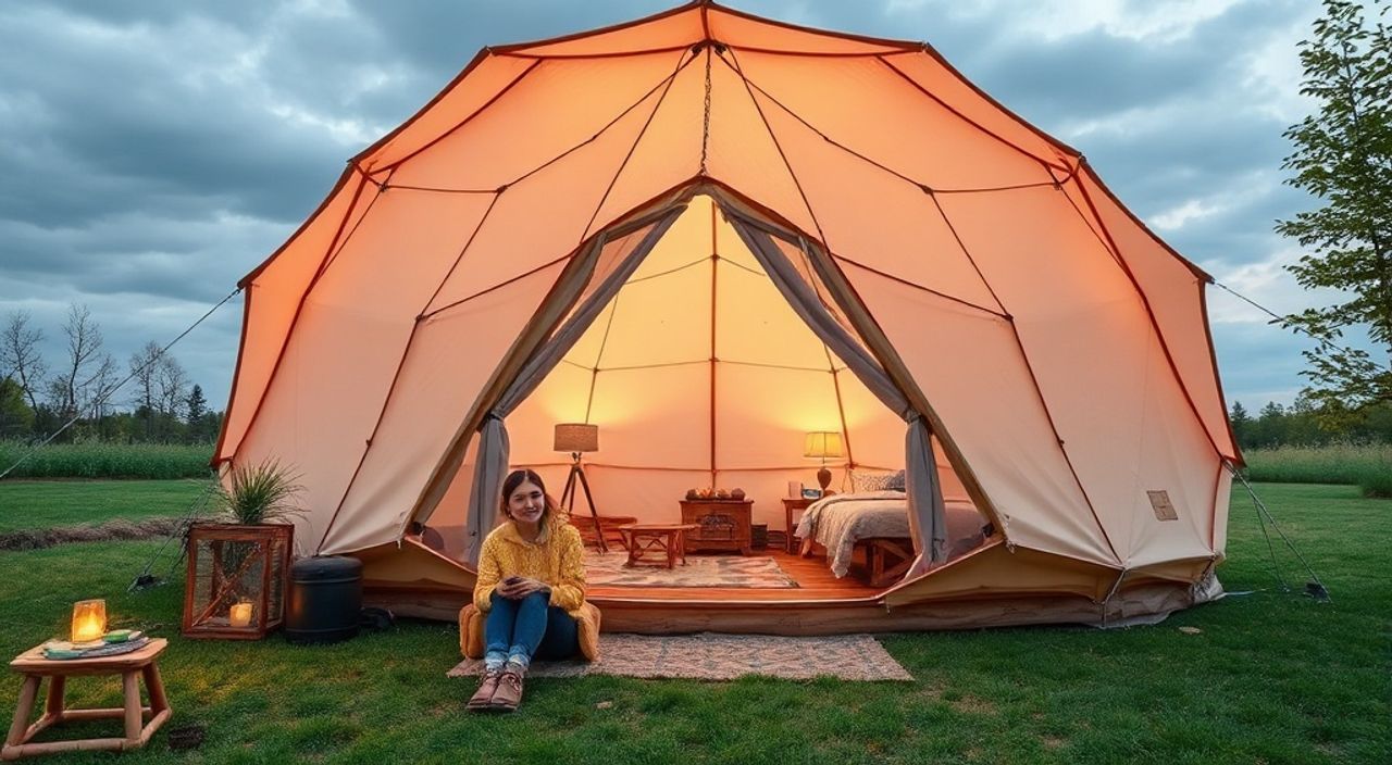 5 Лайфхаков утепления Glamping dome