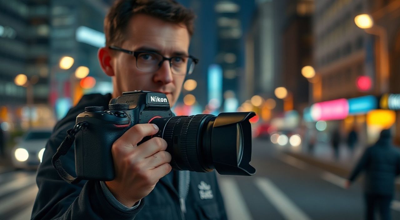 5 Настроек nikon z6 ii для городских огней