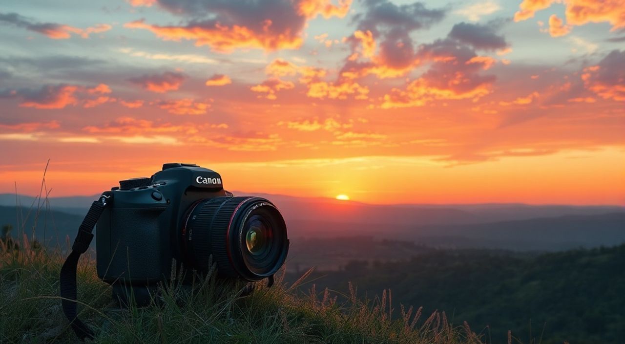 5 Примеров пейзажа на закате на canon r5