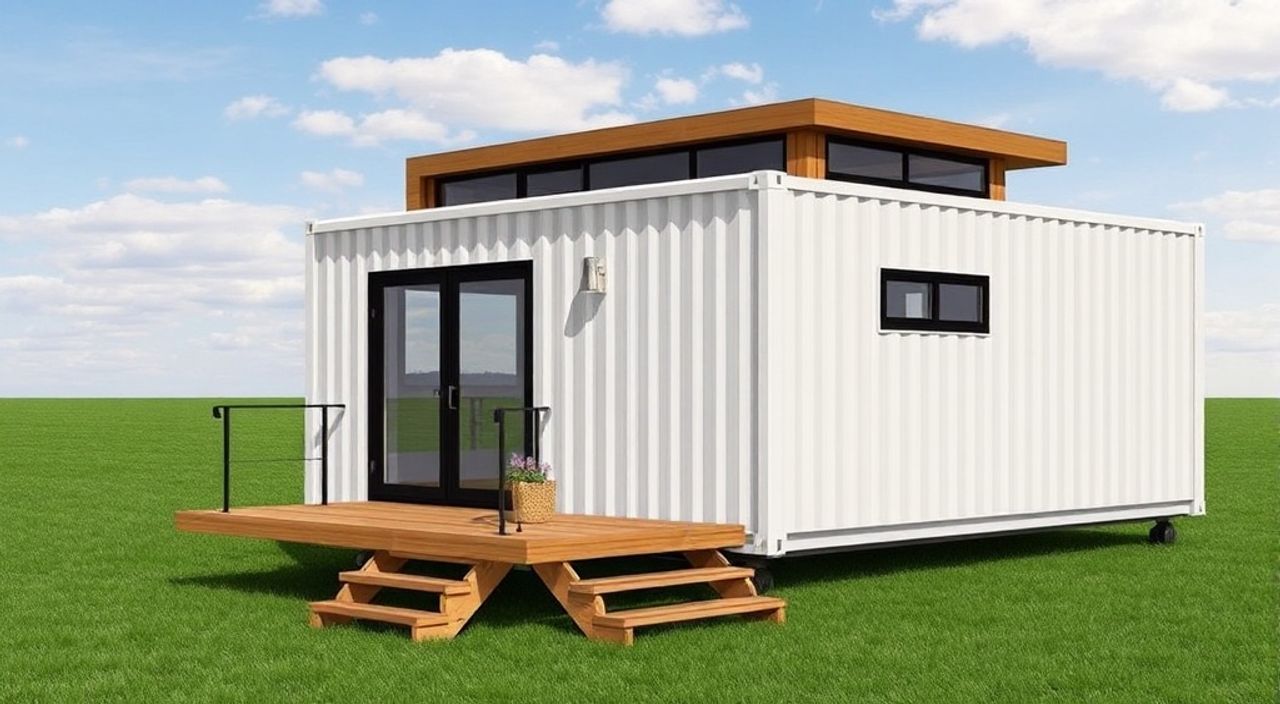 5 Шагов, чтобы собрать дом-контейнер 40ft в тундре