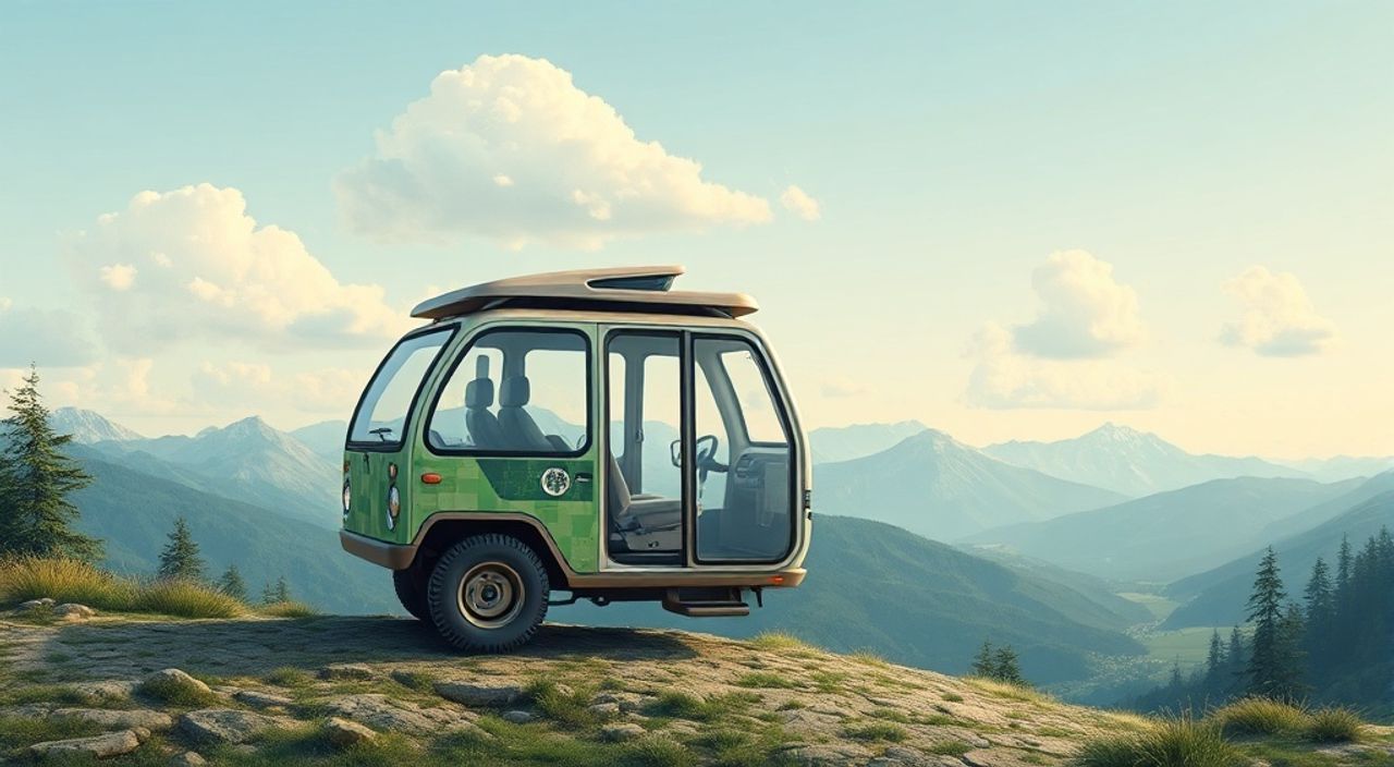 5 Шагов, чтобы собрать Eco‑cab в горах
