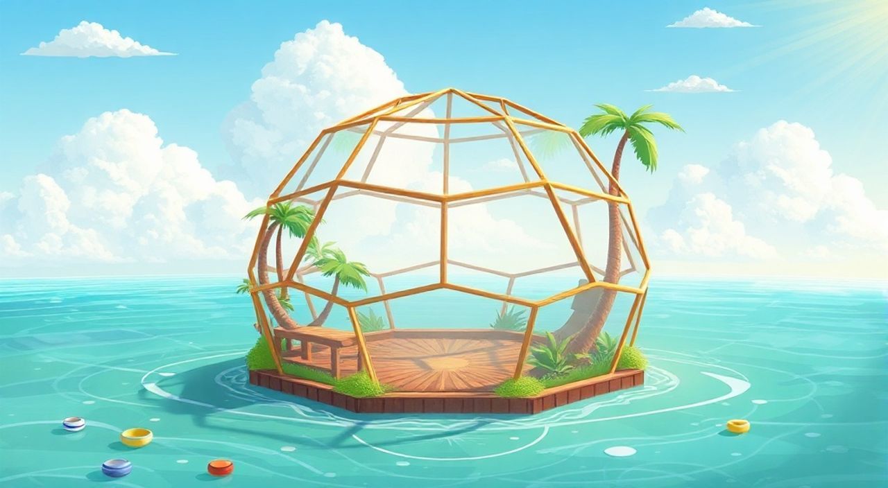 5 Шагов, чтобы собрать geo-dome для тропиков