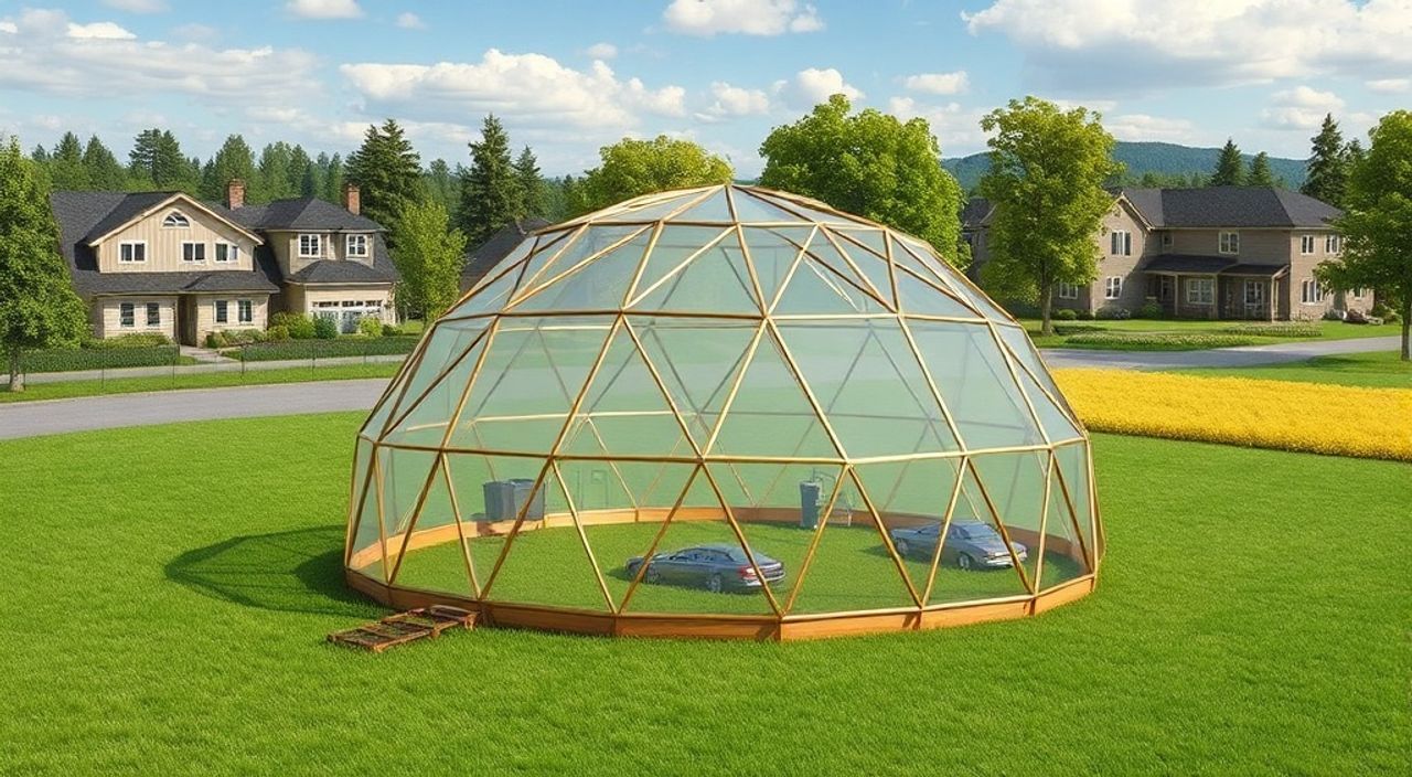 5 Шагов, чтобы собрать geo-dome на пригородном участке