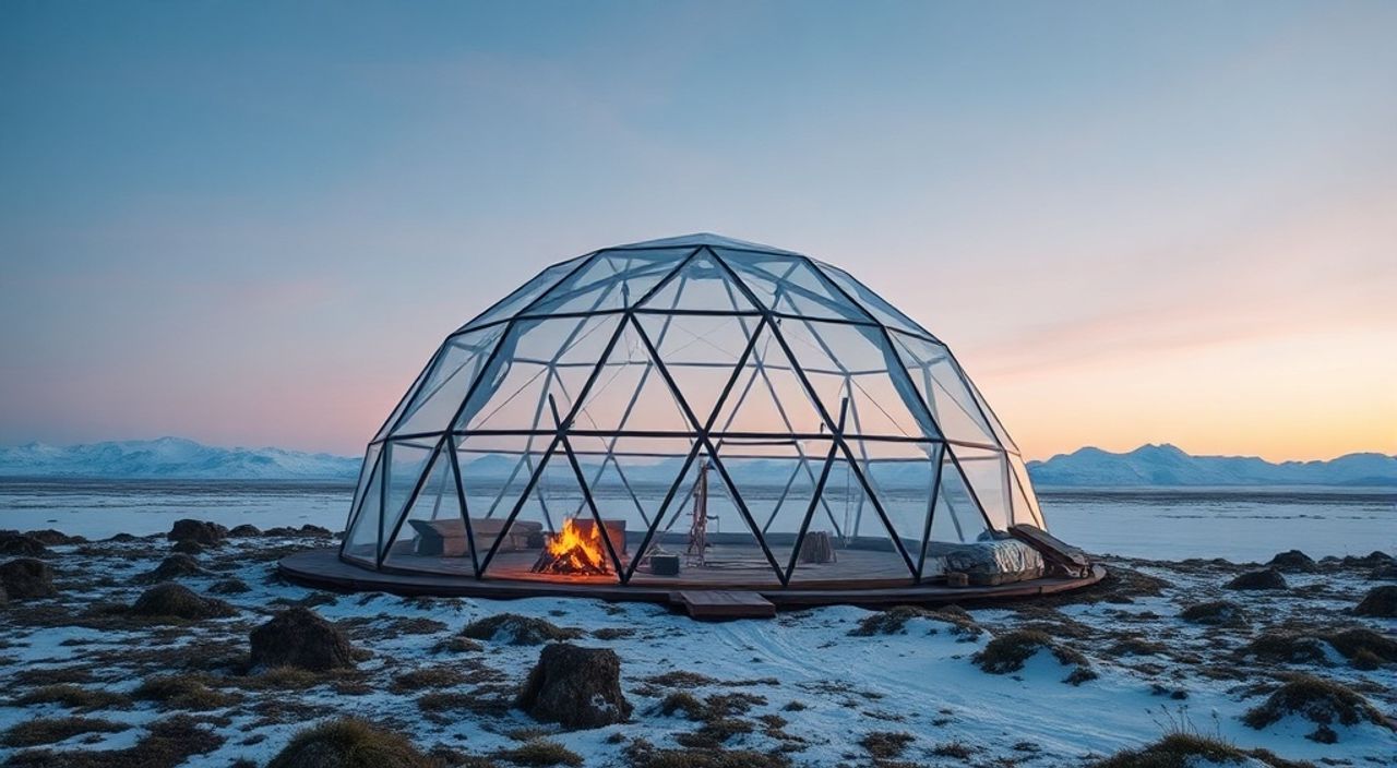 5 Шагов, чтобы собрать geo-dome в тундре