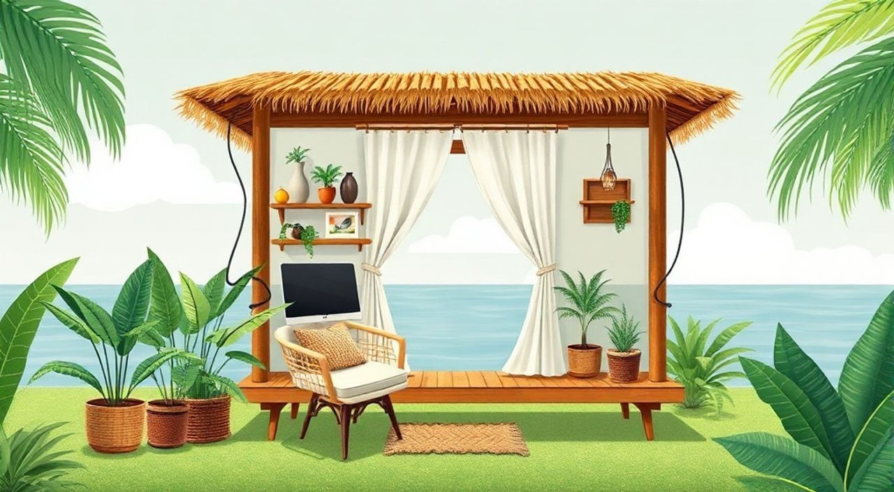 5 Шагов, чтобы собрать городской micro-studio для тропиков