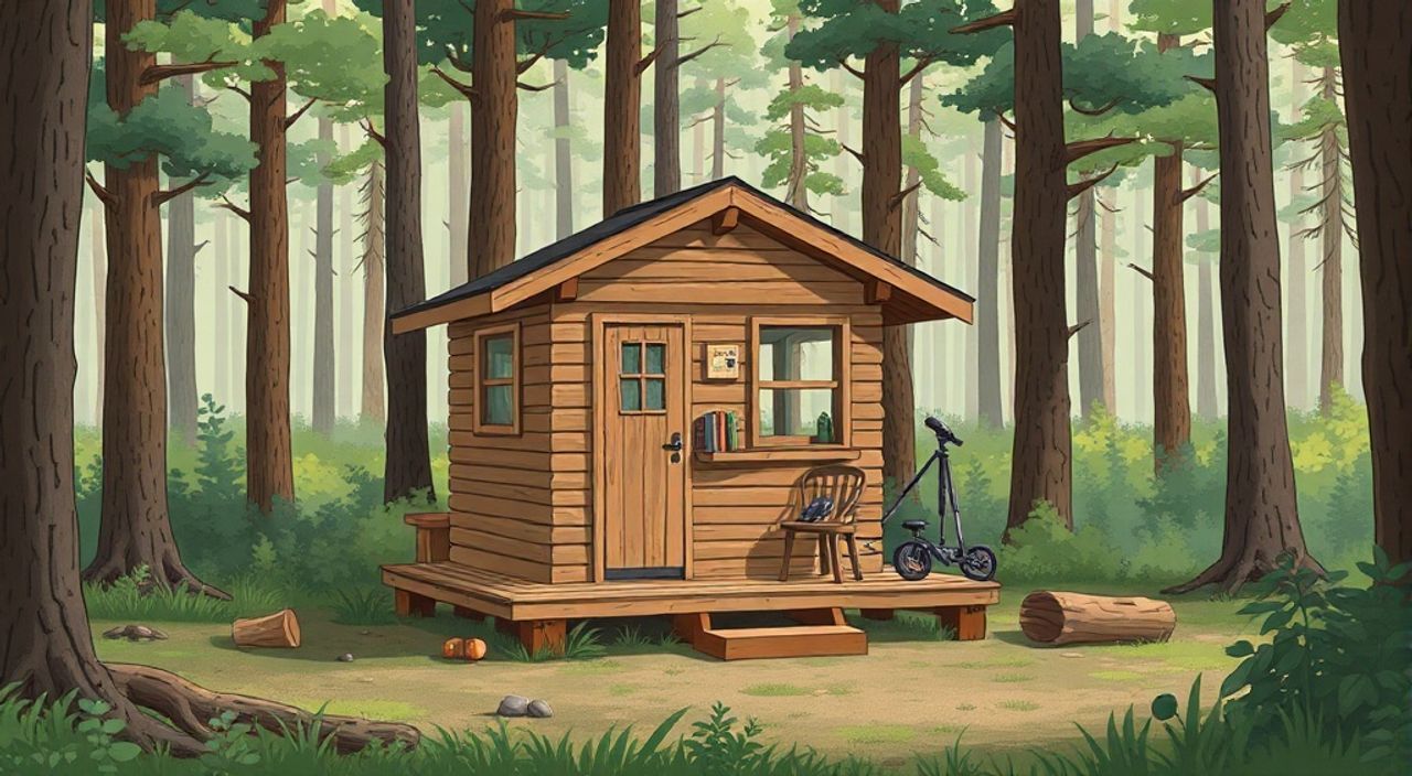 5 Шагов, чтобы собрать городской micro-studio на лесной опушке