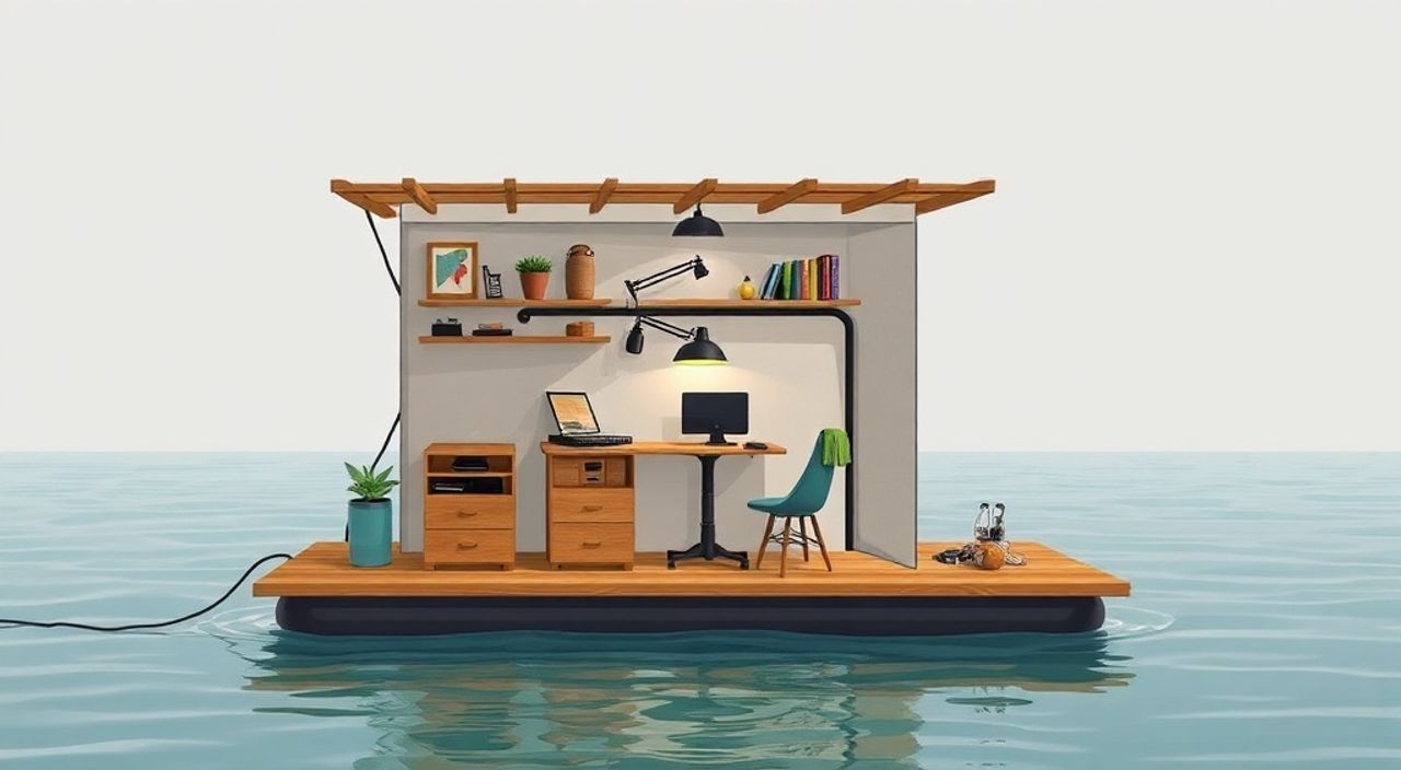 5 Шагов, чтобы собрать городской micro-studio на воде