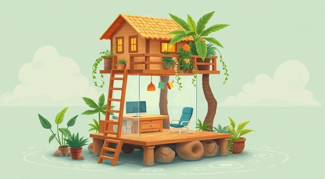 5 Шагов, чтобы собрать micro-loft для тропиков