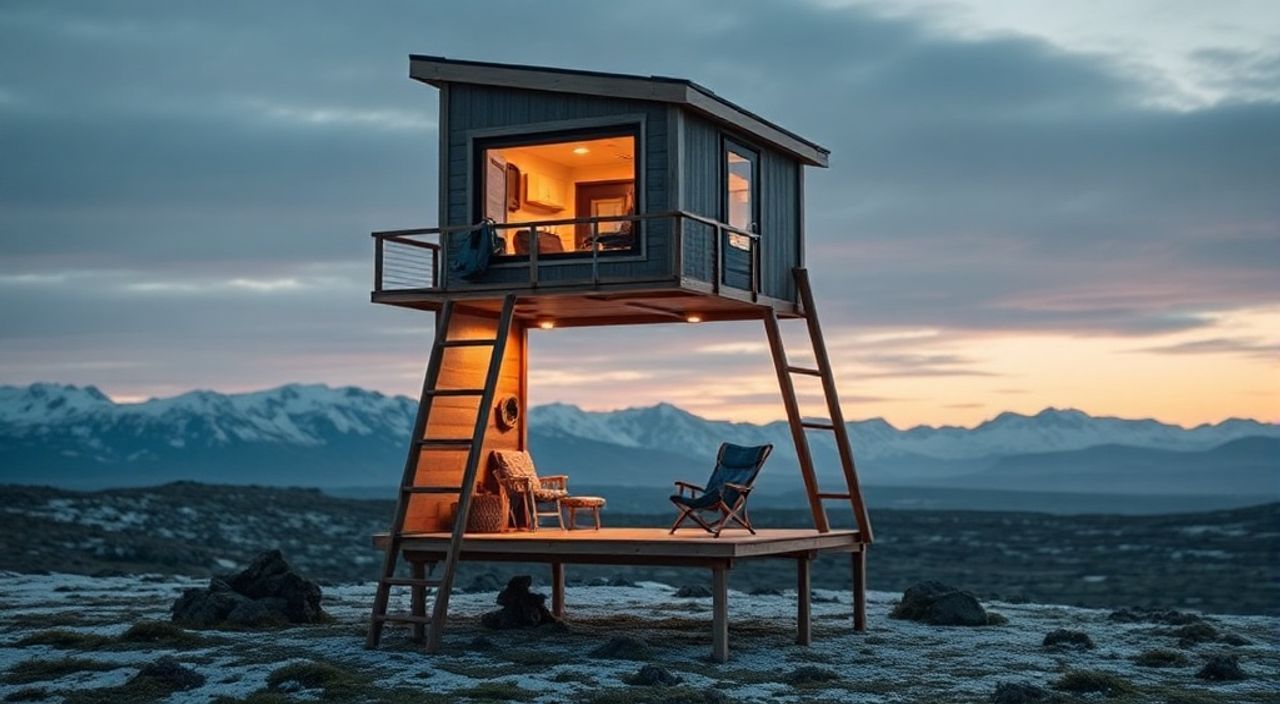 5 Шагов, чтобы собрать micro-loft в тундре