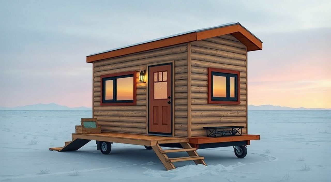 5 Шагов, чтобы собрать off-grid tiny-house для арктики