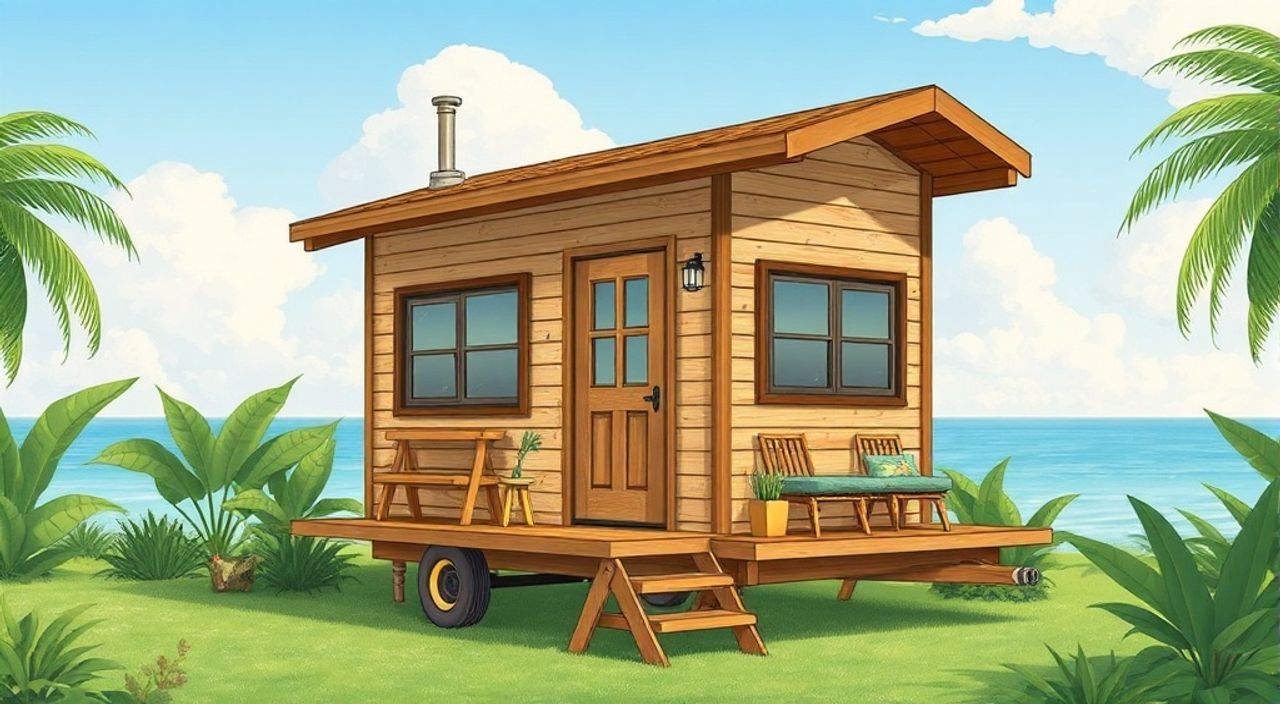 5 Шагов, чтобы собрать off-grid tiny-house для тропиков
