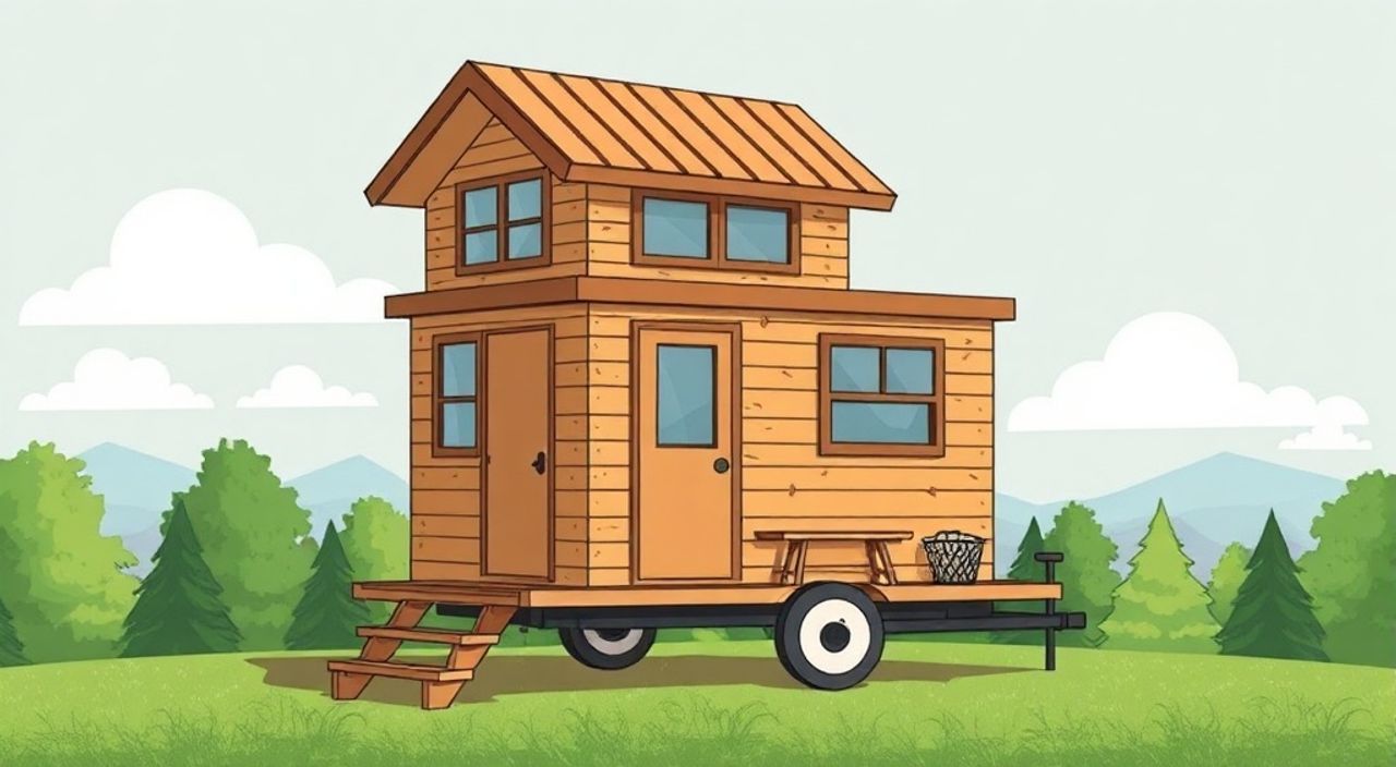 5 Шагов, чтобы собрать off-grid tiny-house на крыше городского дома