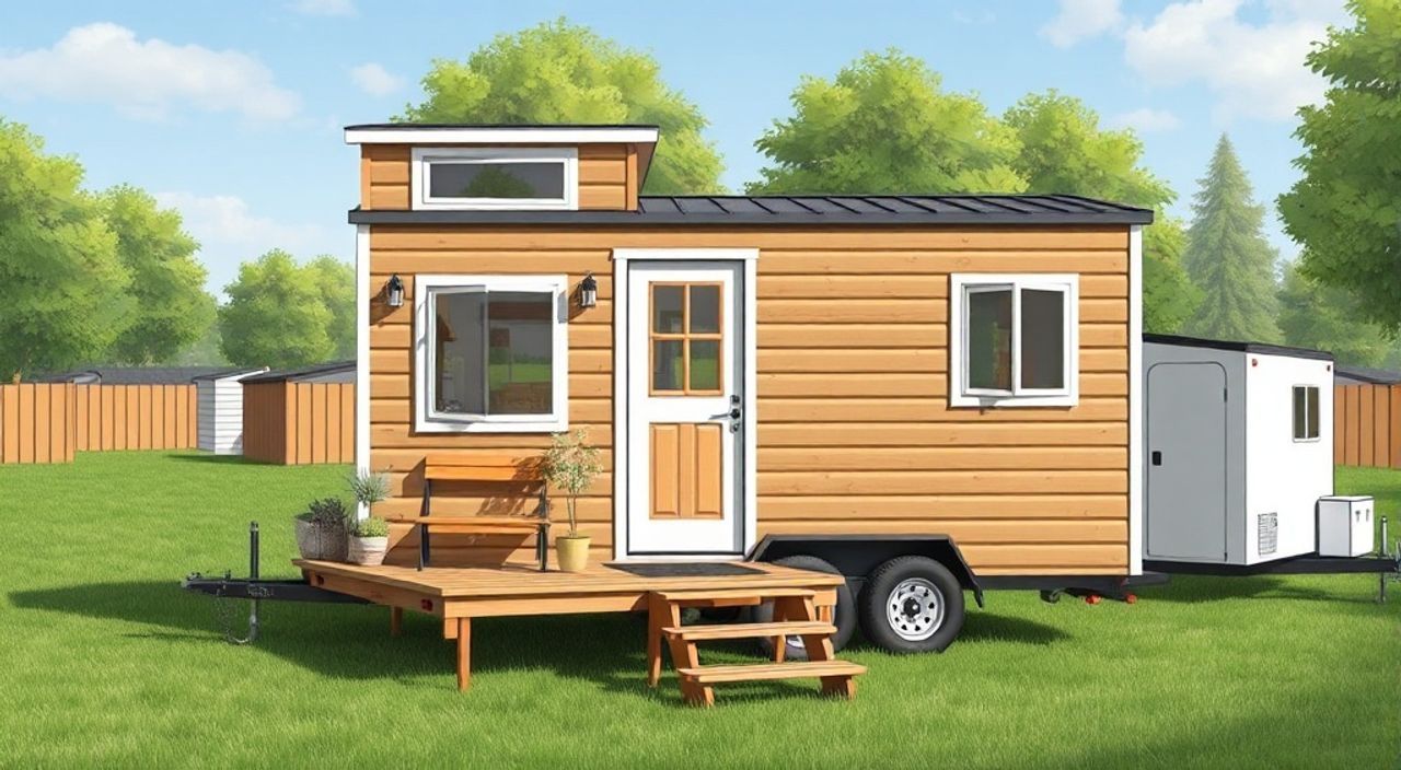 5 Шагов, чтобы собрать off-grid tiny-house на трейлер-парке
