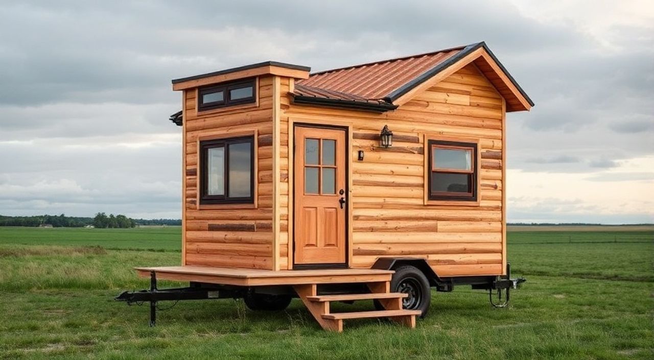 5 Шагов, чтобы собрать off-grid tiny-house в степи