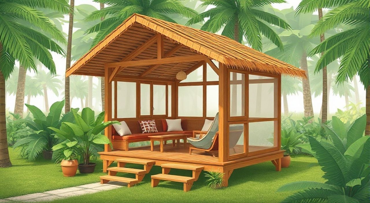 5 Шагов, чтобы собрать pod-house для тропиков