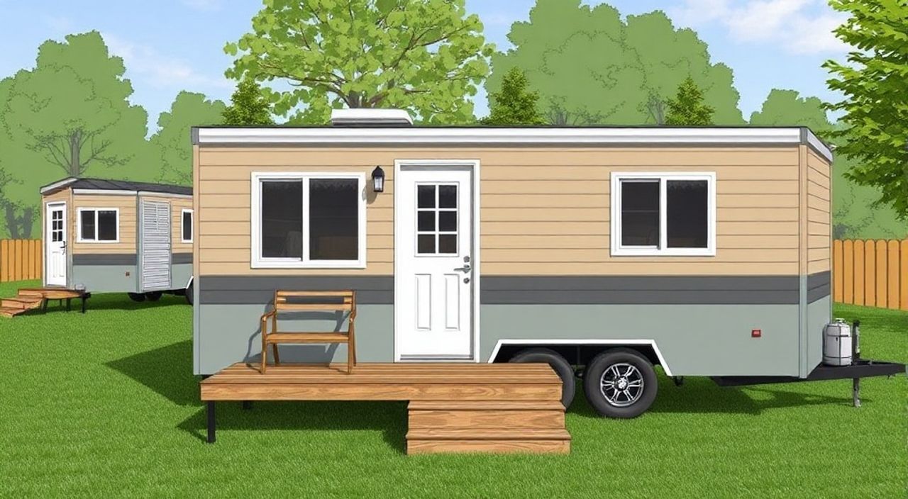 5 Шагов, чтобы собрать pod-house на трейлер-парке
