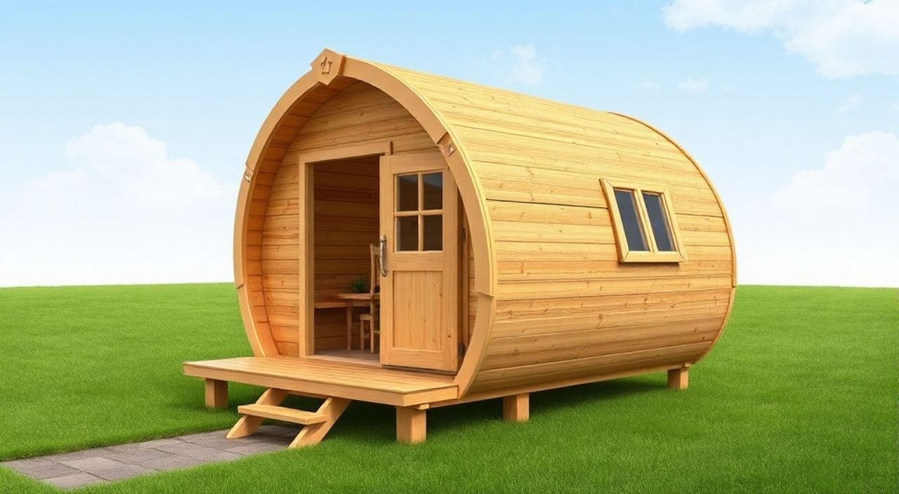 5 Шагов, чтобы собрать pod-house в степи