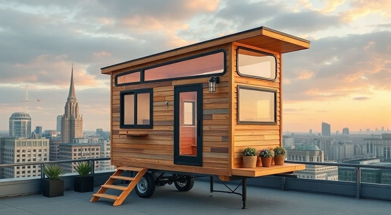 5 Шагов, чтобы собрать складной tiny‑house на крыше городского дома