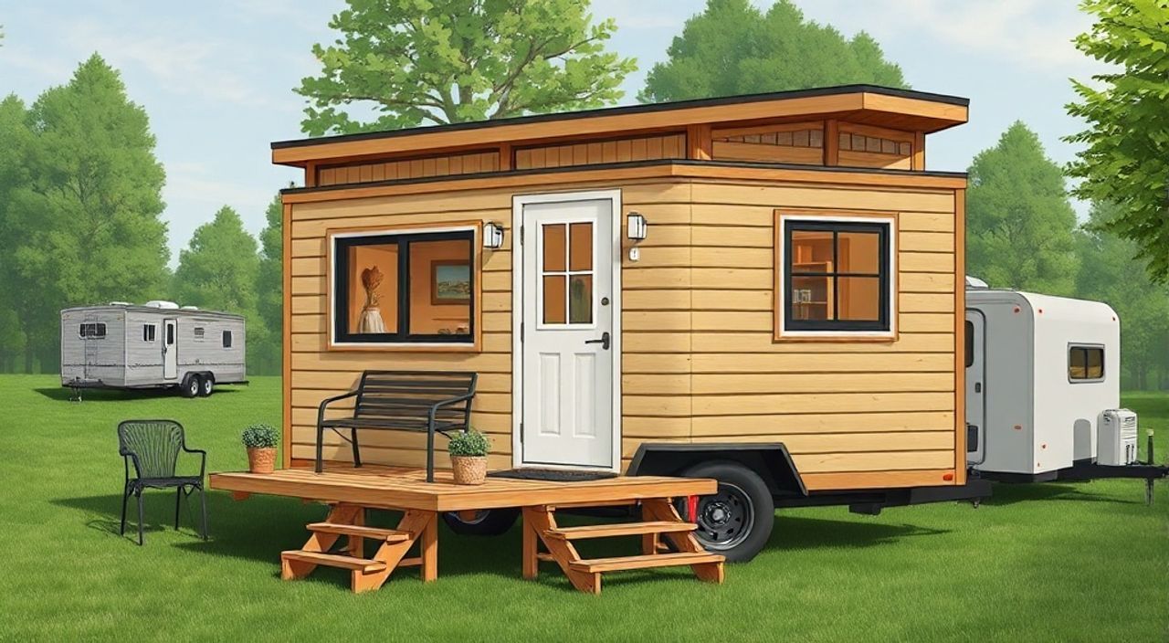 5 Шагов, чтобы собрать складной tiny‑house на трейлер-парке