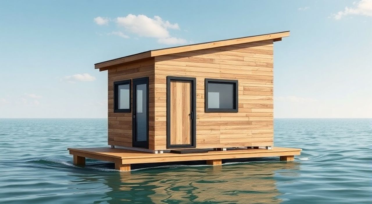 5 Шагов, чтобы собрать складной tiny‑house на воде