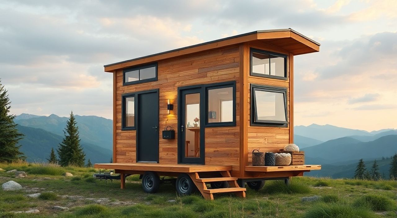 5 Шагов, чтобы собрать складной tiny‑house в горах