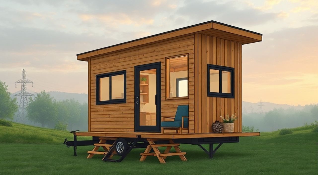 5 Шагов, чтобы собрать складной tiny‑house в пригороде мегаполиса