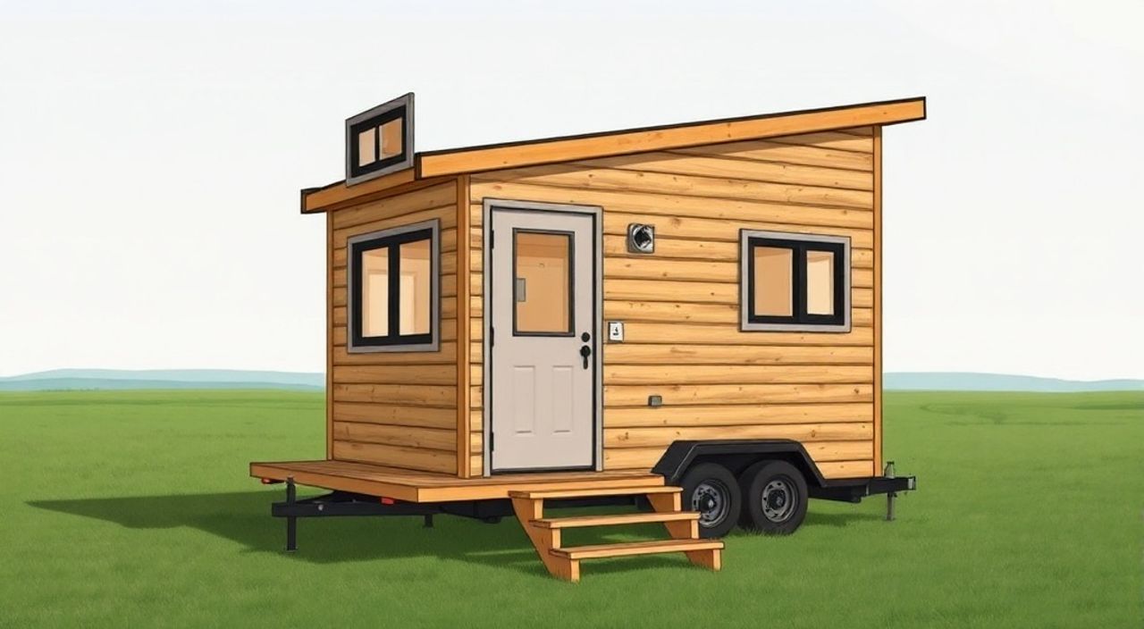 5 Шагов, чтобы собрать складной tiny‑house в степи