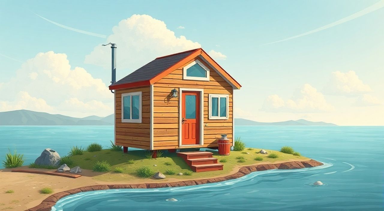 5 Шагов, чтобы собрать tiny‑house на острове