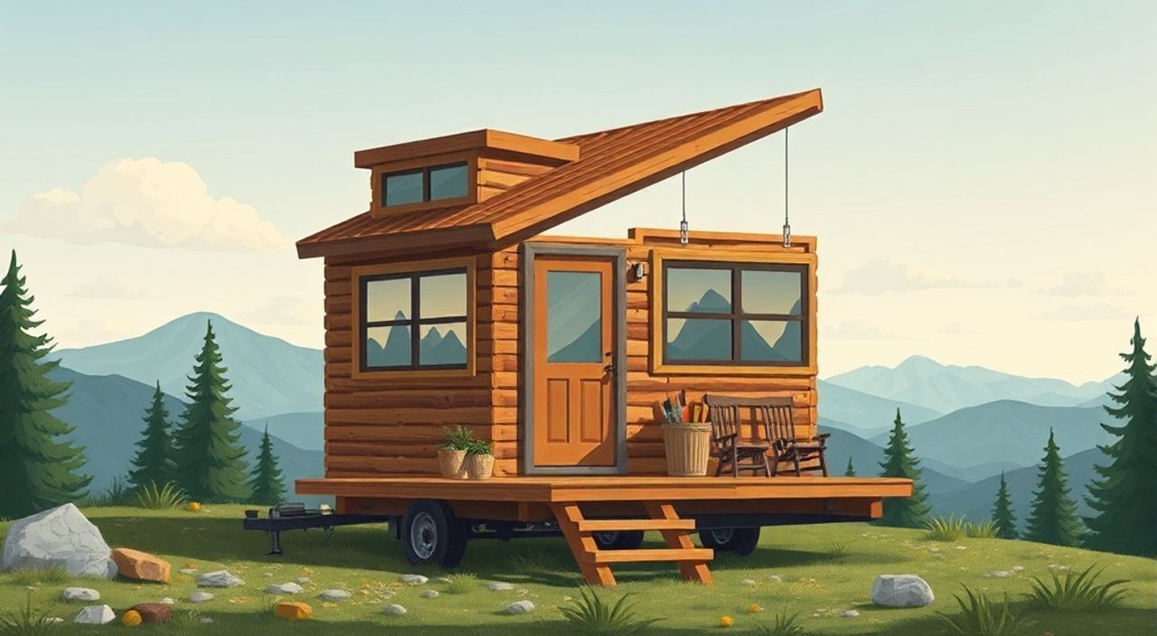 5 Шагов, чтобы собрать tiny‑house в горах