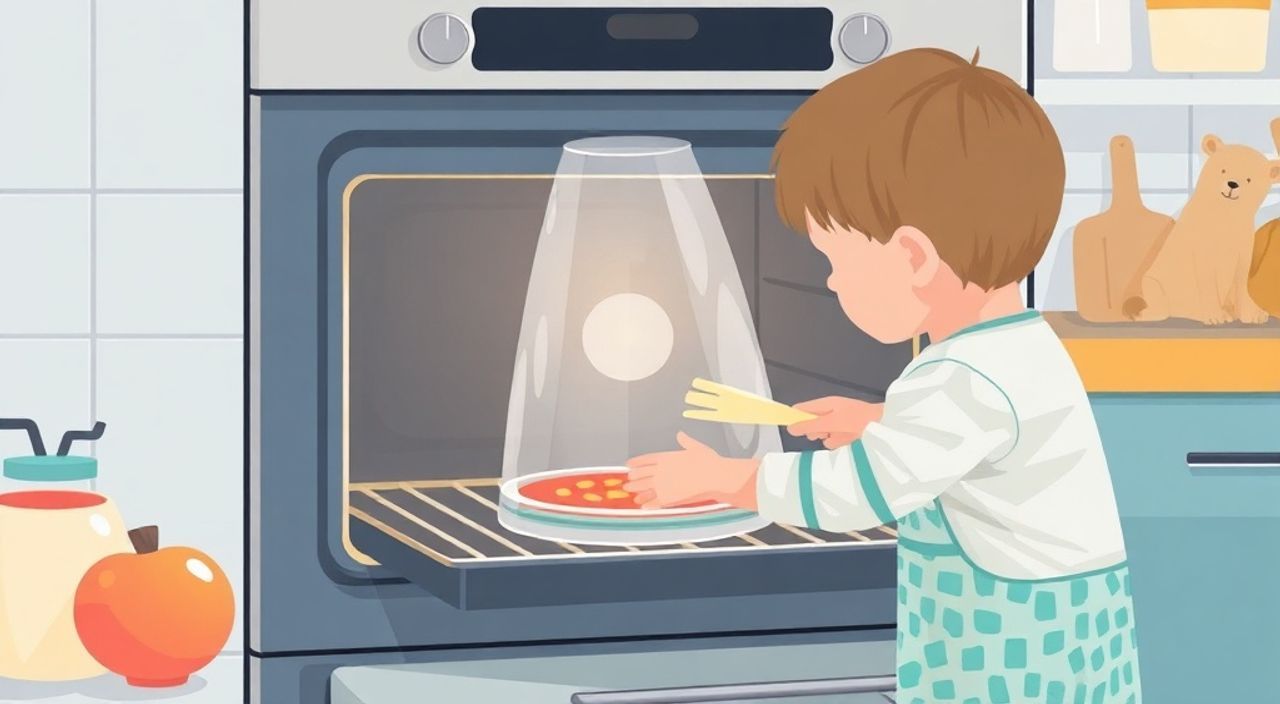 5 Шагов, чтобы защитить детей от духовки