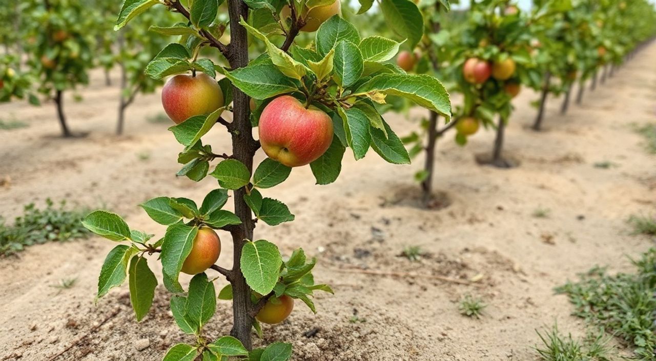 5 Шагов формировки яблонь колонновидных на песчаной почве