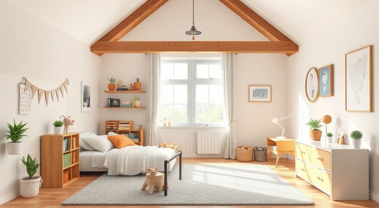 5 Шагов к интерьеру детской 10 м² в стиле лофт