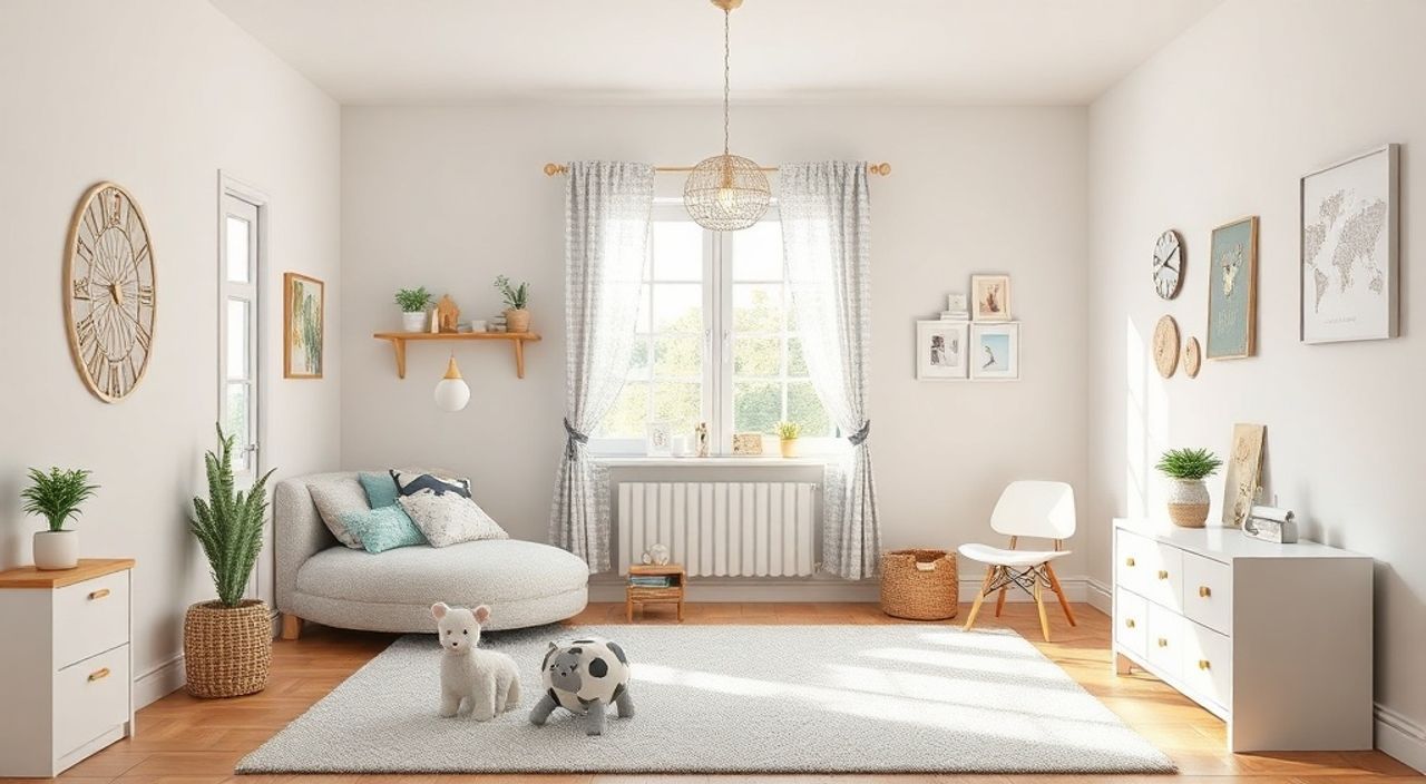 5 Шагов к интерьеру детской 10 м² в стиле сканди